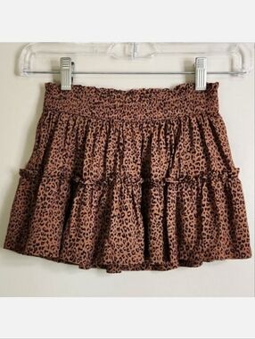 GAP Leopard Print Toddler Skort, Size XS (5) ~ EUC